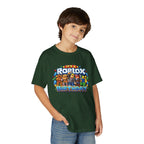 Youth Roblox Birthday T-Shirt – Leveling Up to 12