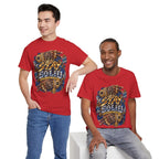 Stay Solid graphic tee | Urban street art typography, gold chain hands