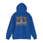 Detroit Graffiti Autism Hoodie | Different Is Beautiful Back Print