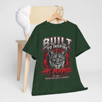 Built to Inspire His Purpose Couples Tiger Graphic T-Shirt