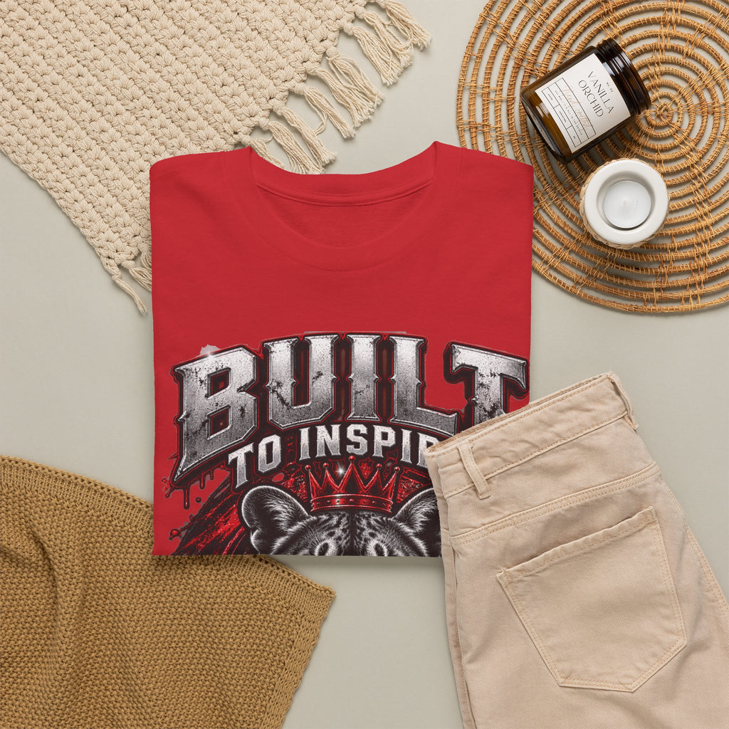 Built to Inspire His Purpose Couples Tiger Graphic T-Shirt