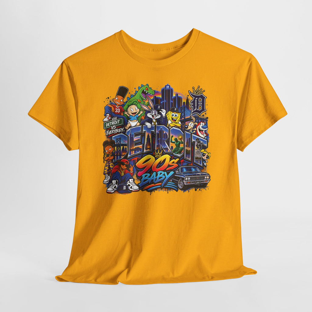 90s Baby Retro Cartoon Collage Tee | Nostalgia Streetwear
