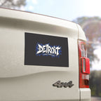 Detroit Graffiti Script Car Magnet | City Street Art Decal