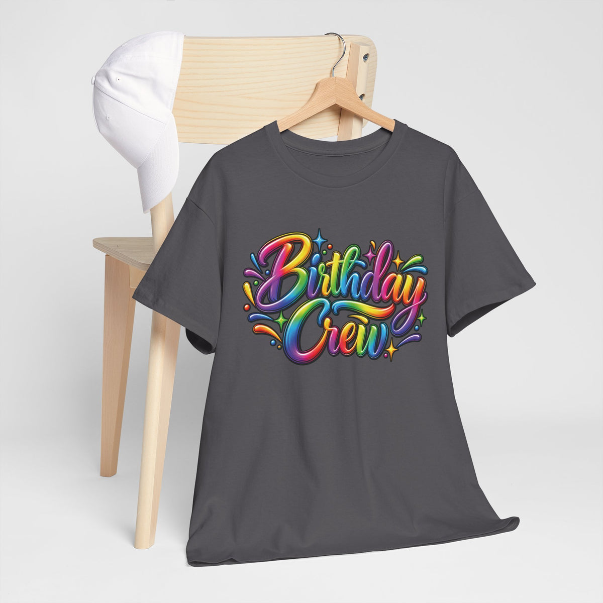 Birthday Crew Colorful Celebration T-Shirt