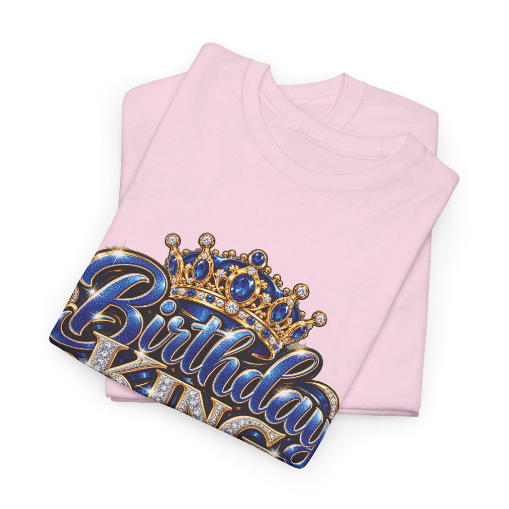 Birthday King Crown Graphic T-Shirt