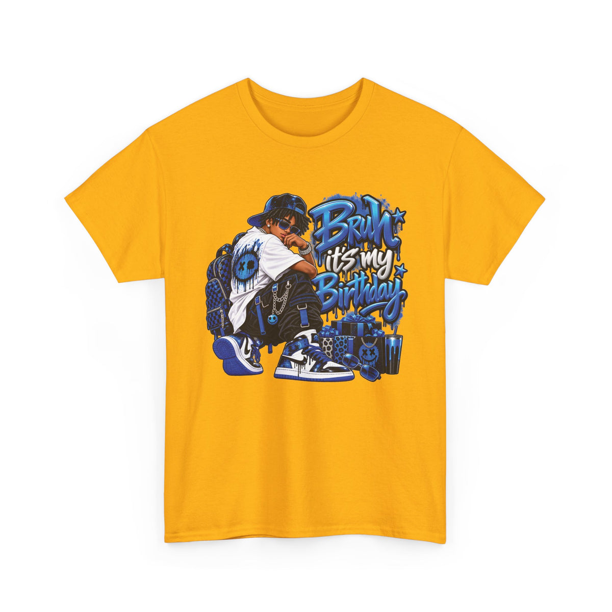 Bruh It’s My Birthday Graphic T-Shirt
