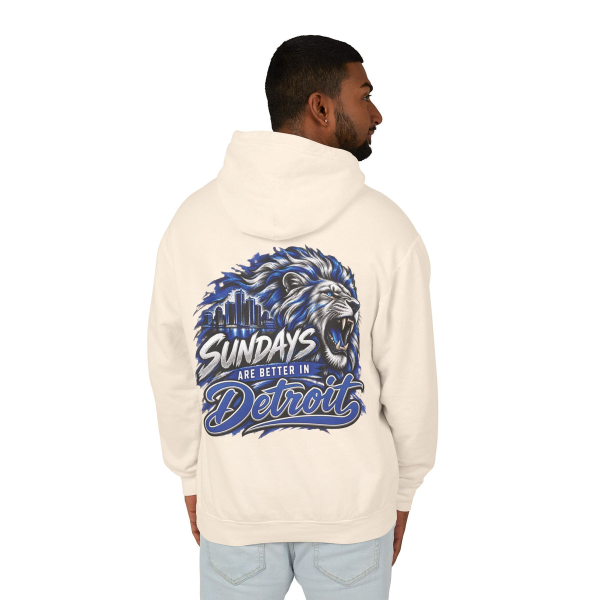 Detroit Motor City Grit Sundays Hoodie