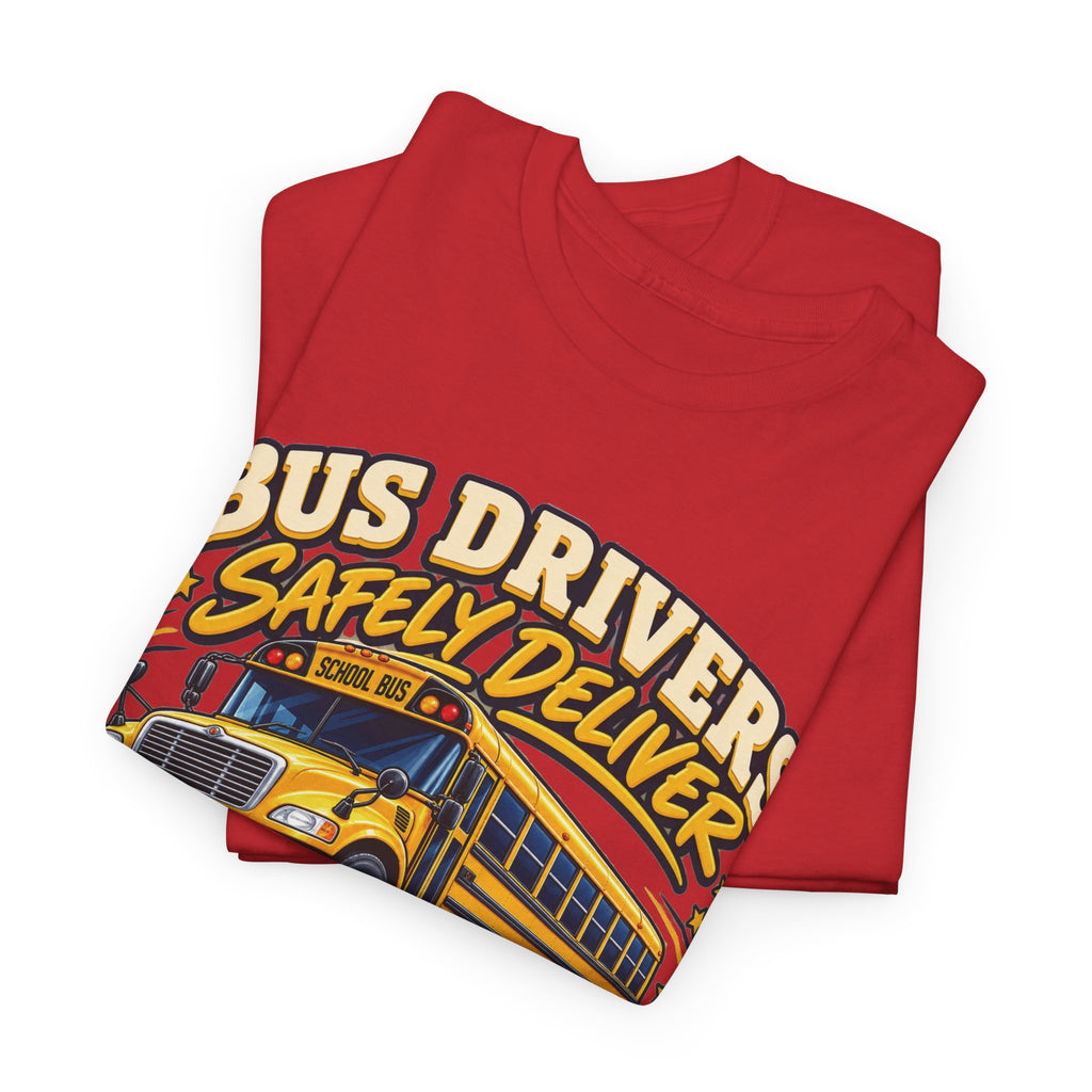Bus Drivers Safely Deliver Futures Graphic T-Shirt