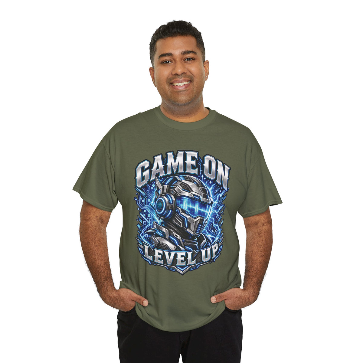 Game On Level Up Gamer Graphic T-Shirt