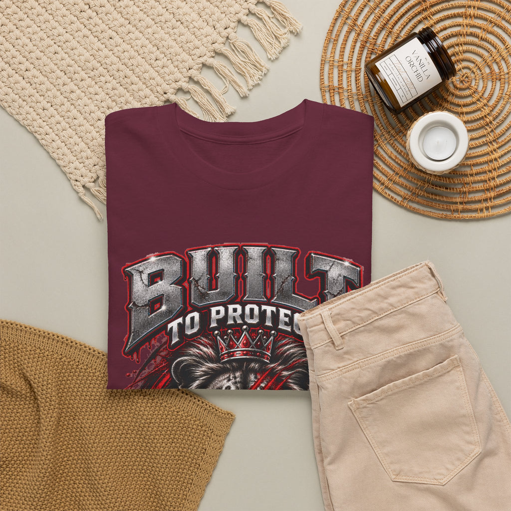 Built to Protect Her Peace Couples Graphic T-Shirt