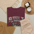 Built to Protect Her Peace Couples Graphic T-Shirt