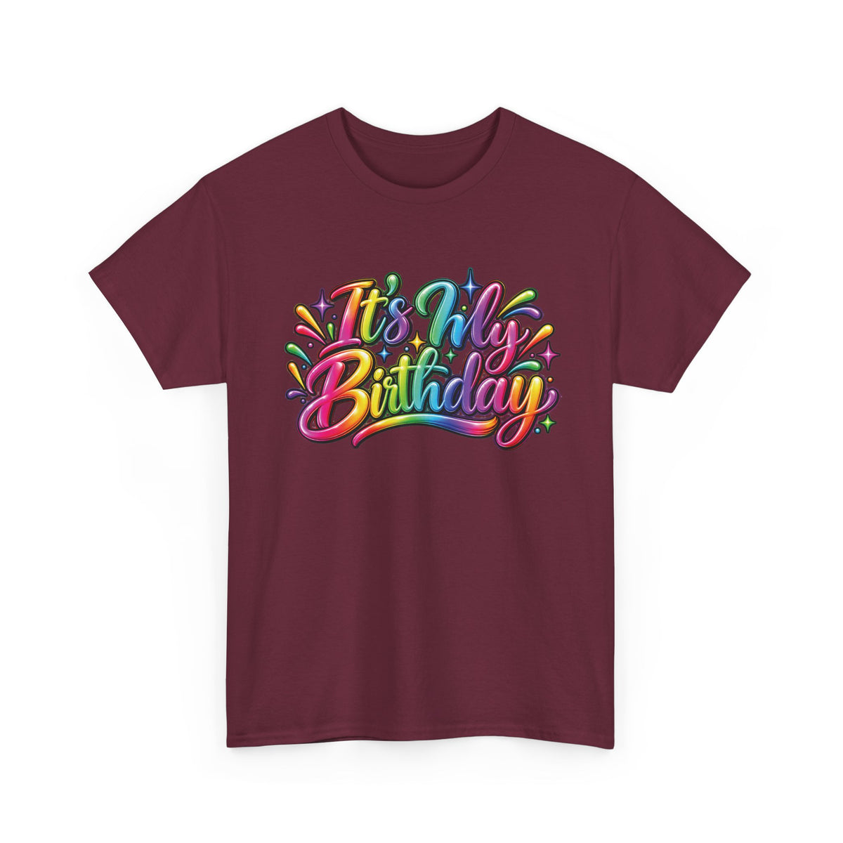 It’s My Birthday Colorful Celebration T-Shirt
