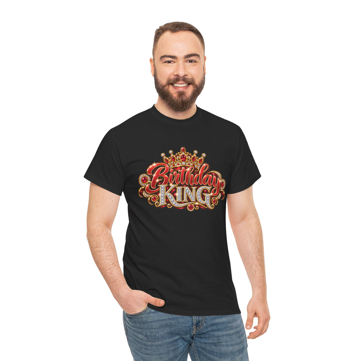 Birthday King Graphic T-Shirt