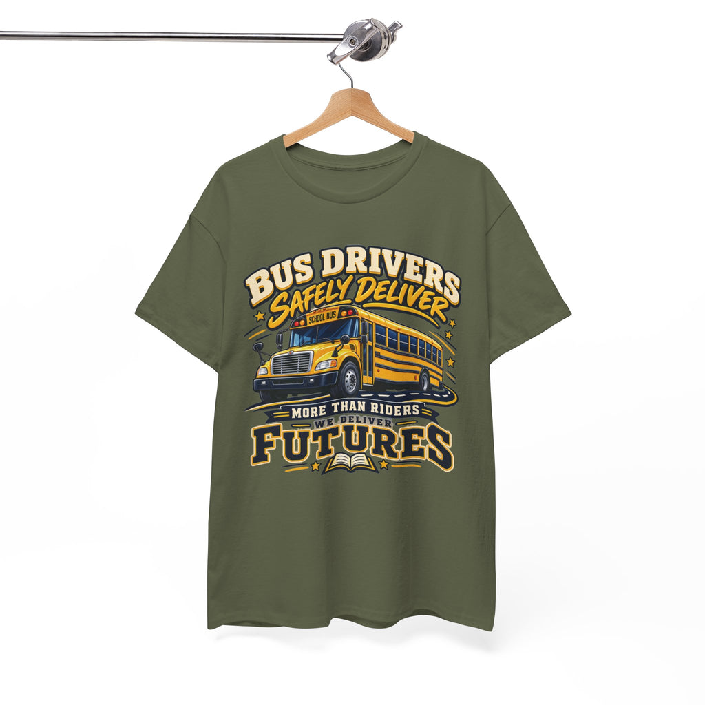 Bus Drivers Safely Deliver Futures Graphic T-Shirt