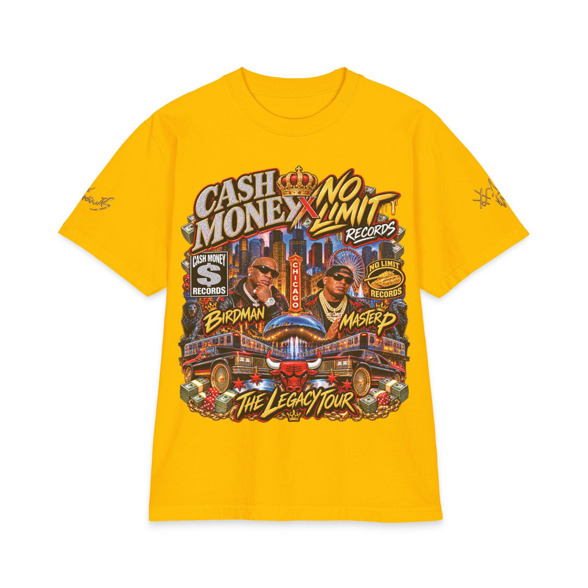 No Limit Cash Money Tour Short Sleeve | Vintage Hip Hop Tour Tee