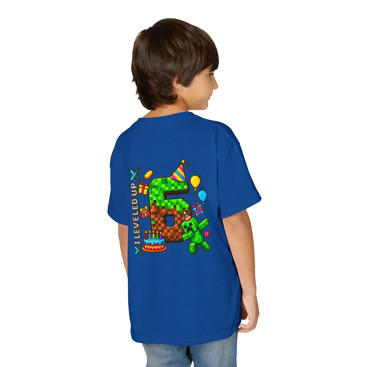 Bruh It’s My Birthday Youth T-Shirt – Pixel Gaming Birthday Shirt