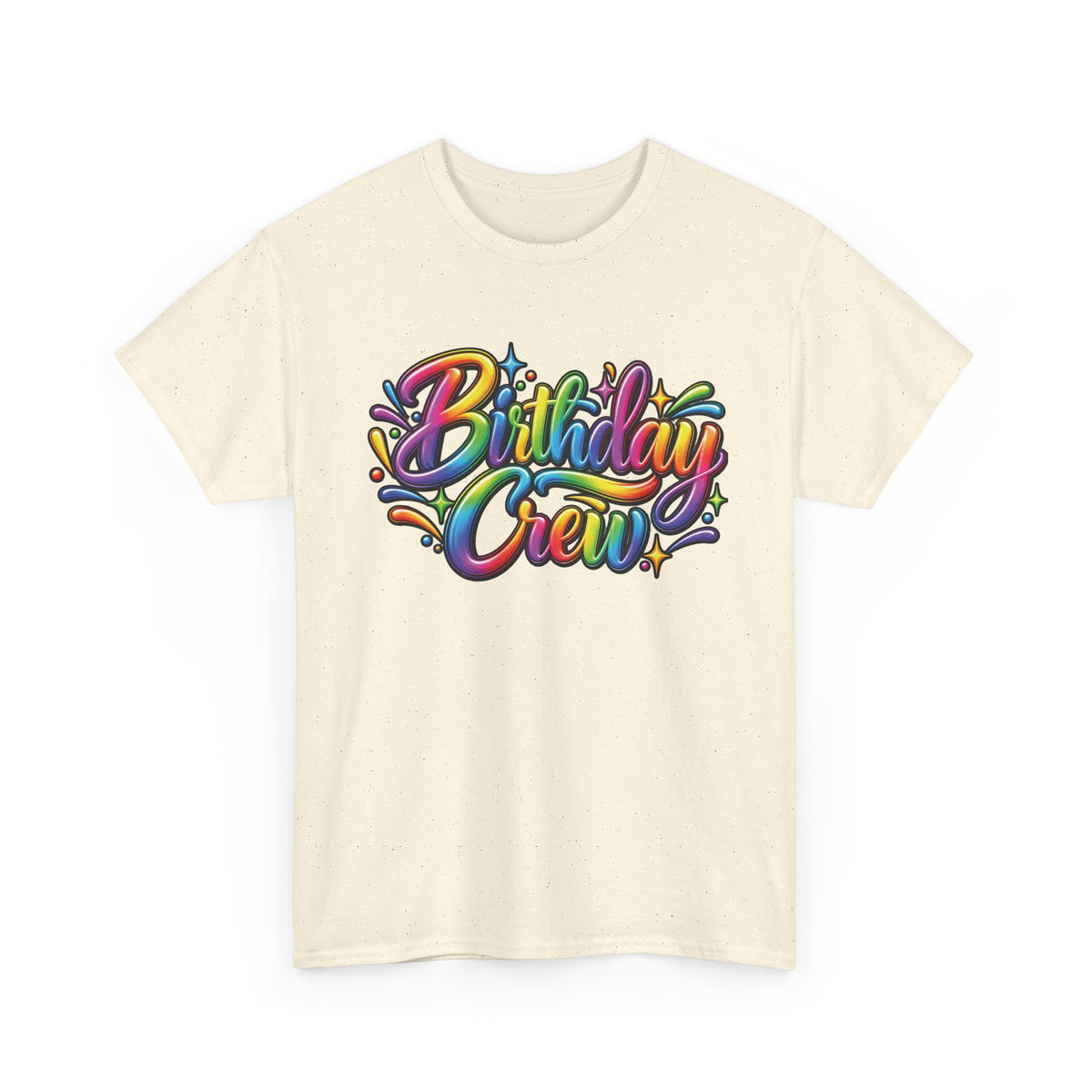 Birthday Crew Colorful Celebration T-Shirt