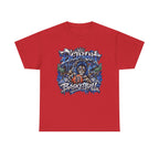 Detroit Basketball Lion Graphic Tee | Motor City D Old English Logo