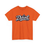 Detroit Script Tee | 313 Drip Skyline T-Shirt