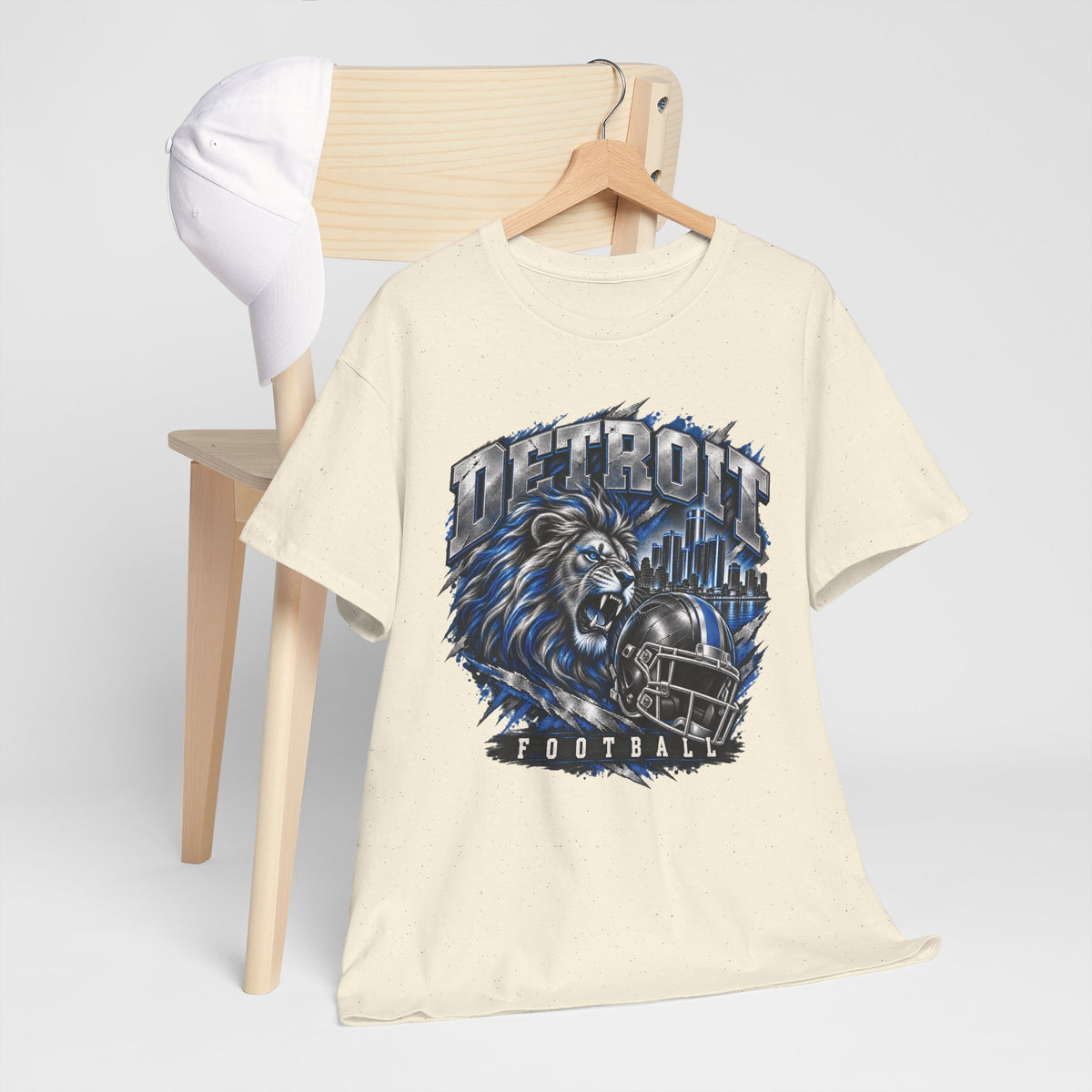 Detroit Football Lion Graphic Tee