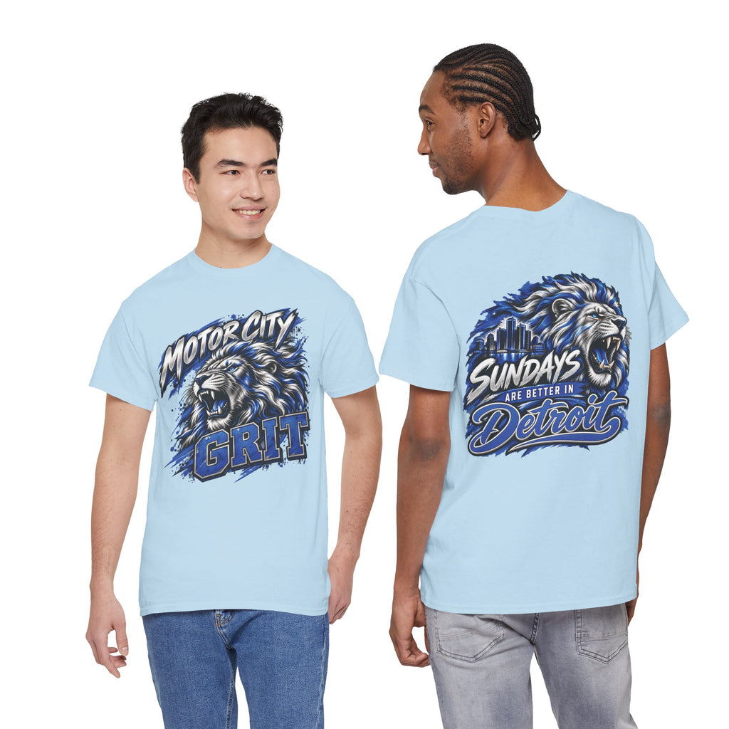 Detroit Motor City Grit & Sundays Are Better in Detroit T-Shirt