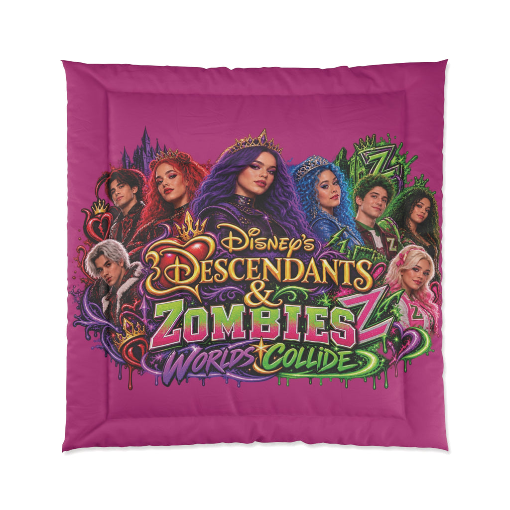 Descendants Zombies World Collide Comforter