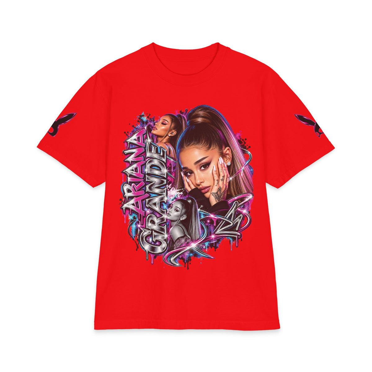 Ariana Pop Star Portrait tee | Graphic Music Icon T-Shirt