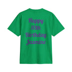 Wild About Being UNO Birthday Girl T-Shirt | Colorful Card Game Design