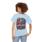 Loud & Unapologetic T-Shirt | Colorful Graffiti Typography, Bold Street Art Tee