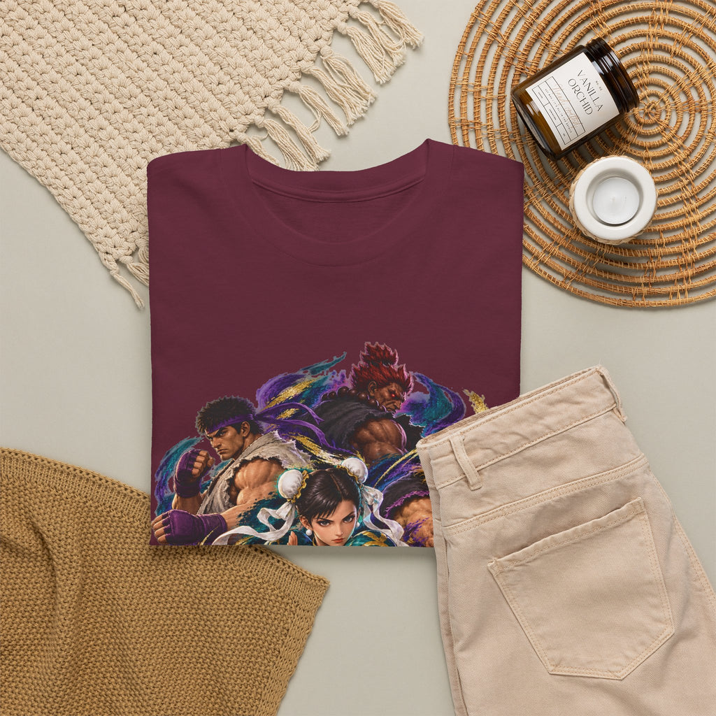 Street Fighter Characters Graphic T-Shirt