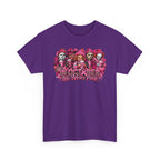 Horror Icons We Wear Pink Tee | October Breast Cancer Awareness Shirt
