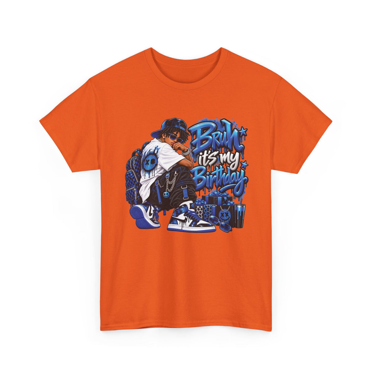 Bruh It’s My Birthday Graphic T-Shirt