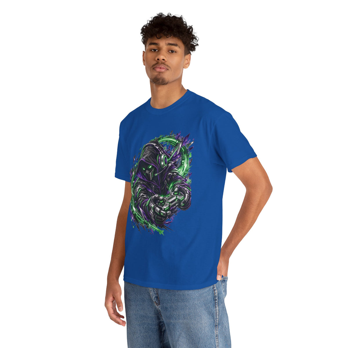 Dark Fantasy Samurai Warrior Video Game T-Shirt