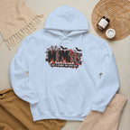 Mama Halloween Hoodie | spiderweb bats leopard print, spooky family mom sweatshirt