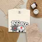 Boo Boo Crew Nurse Ghost T-shirt | Halloween Cute Spooky Candy Heart