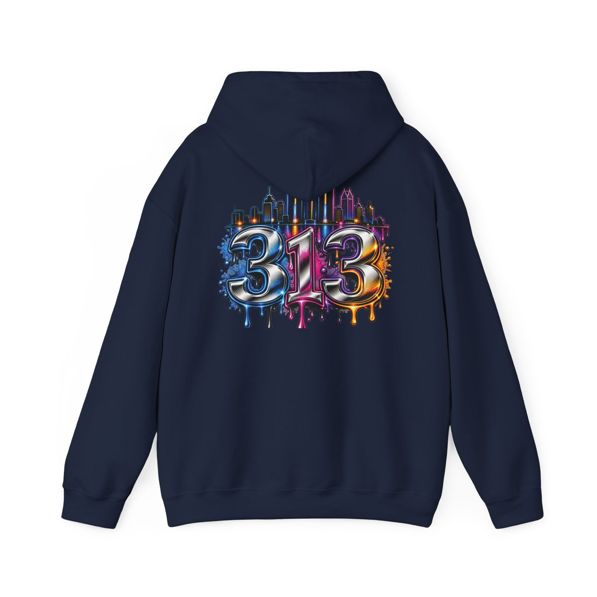 Detroit 313 City Pride Hoodie