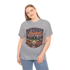 Detroit Baseball Tee | Motor City 313 Vintage Baseball Design