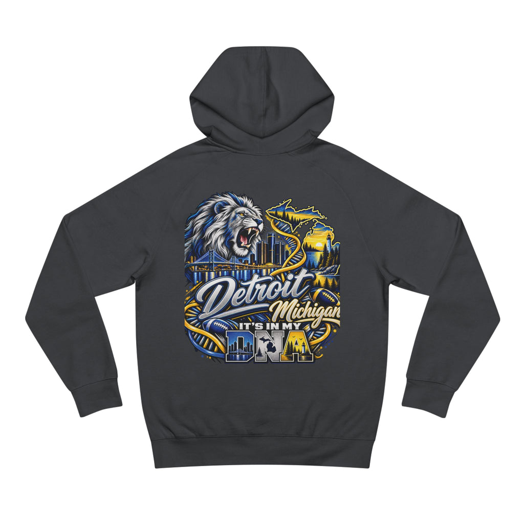 Detroit Michigan Motor City Football Spirit Hoodie