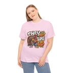 They Not Like Us Turkey Tee | Streetwear Thanksgiving Graphic Shirt