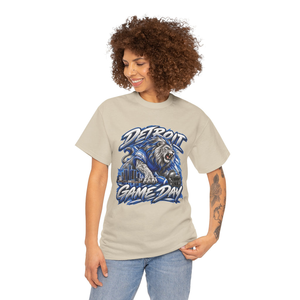 Detroit Game Day Lions Football T-Shirt