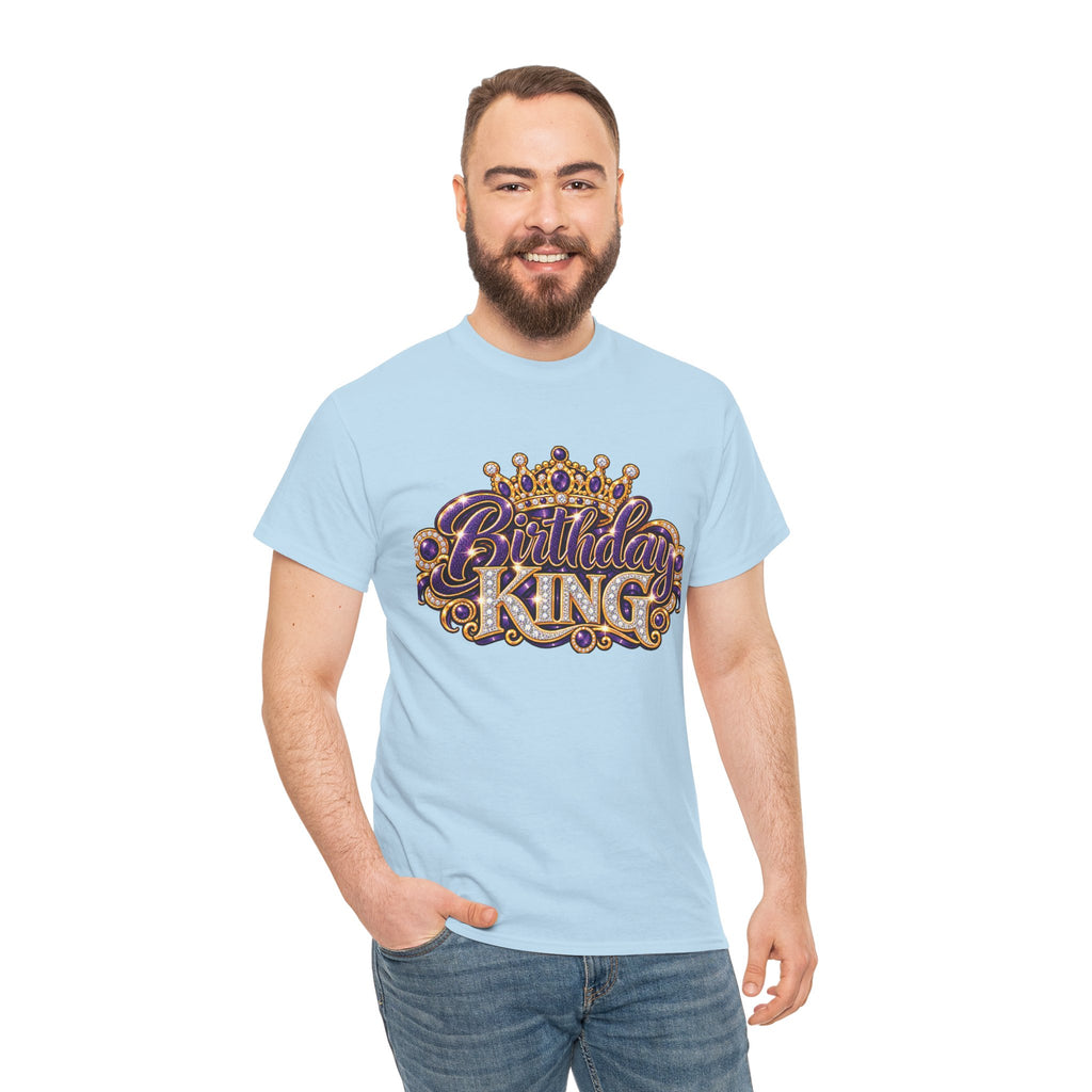 Birthday King Crown Graphic T-Shirt