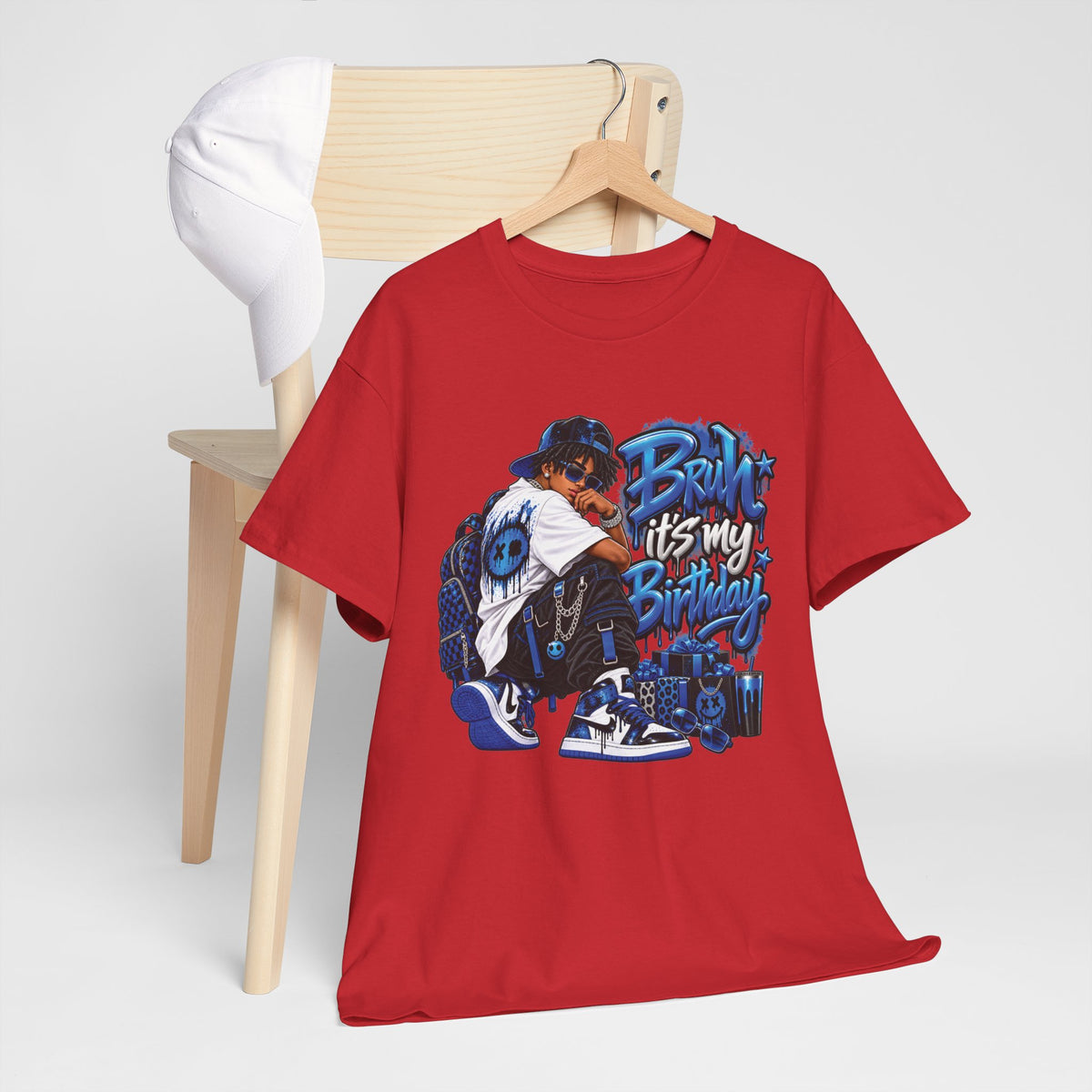 Bruh It’s My Birthday Graphic T-Shirt