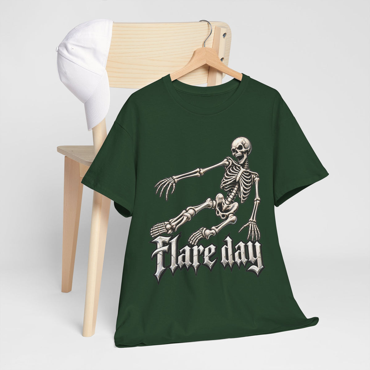 Fair Day Multiple Sclerosis Awareness Skeleton Tee | Skate Skull Graphic T-Shirt