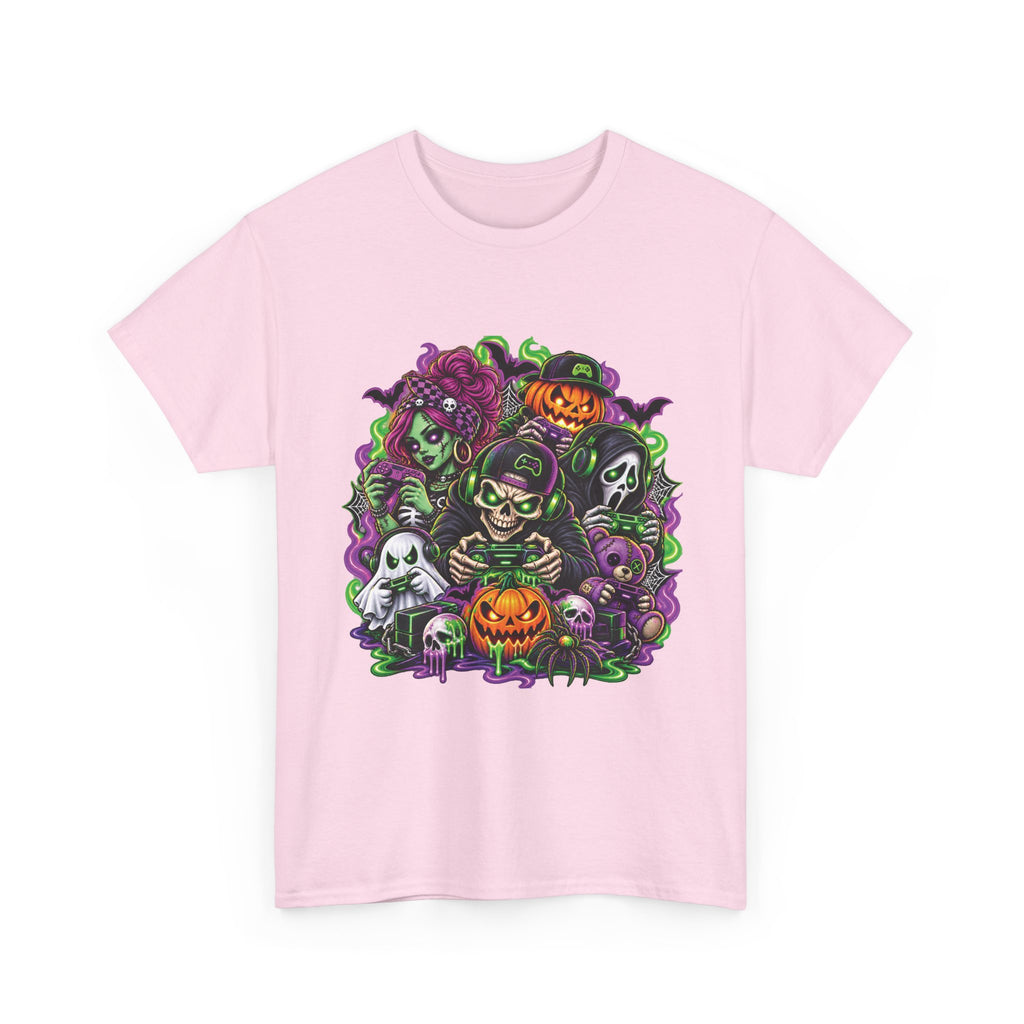 Spooky Halloween Monsters T-Shirt | Pumpkin, Ghost, Witch, Skeleton