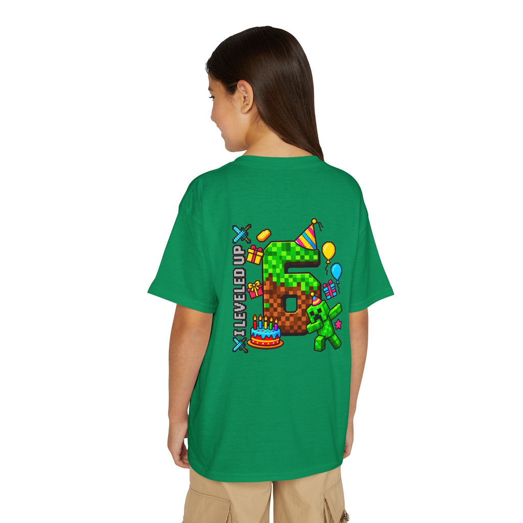 Bruh It’s My Birthday Youth T-Shirt – Pixel Gaming Birthday Shirt