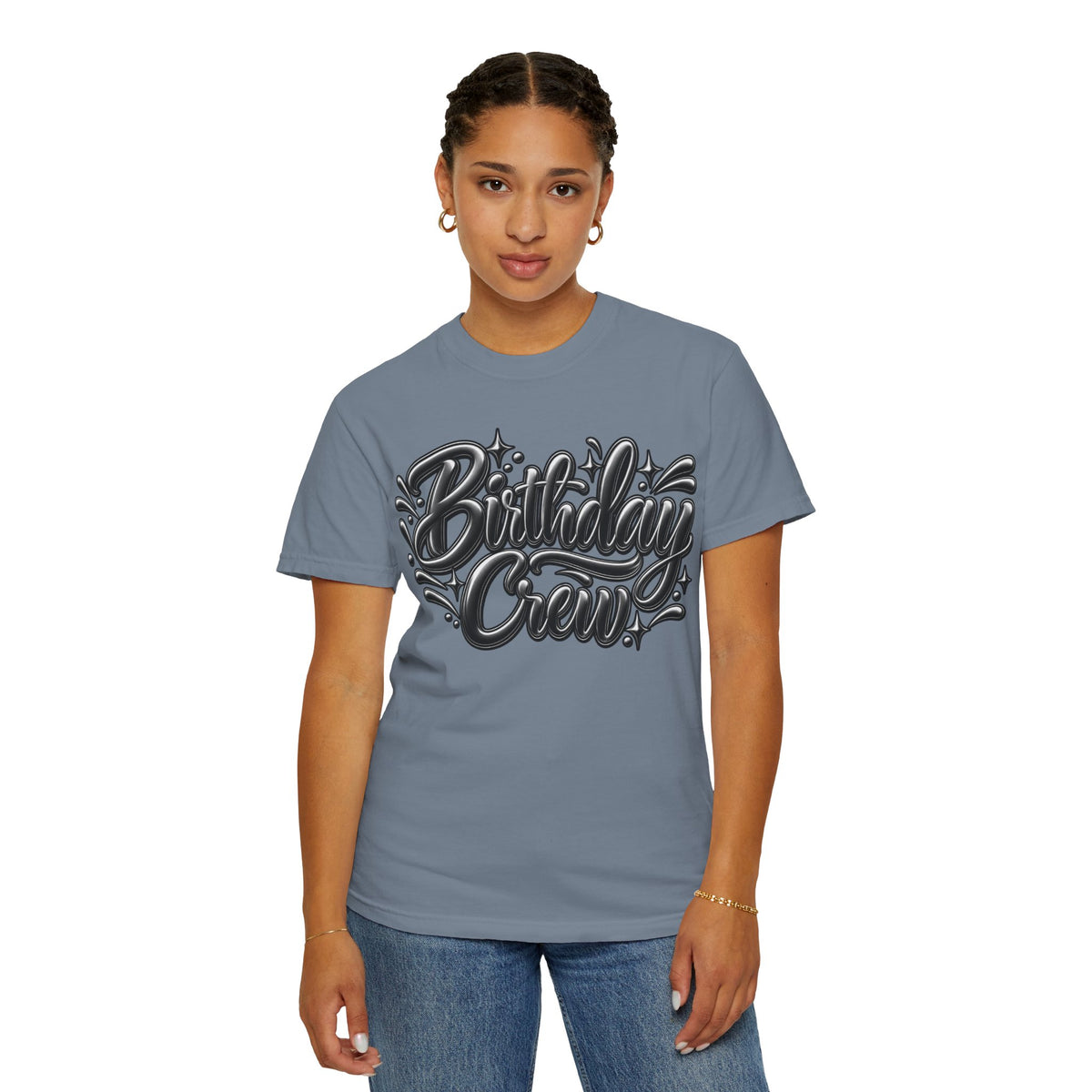 Birthday Crew Graphic T-Shirt