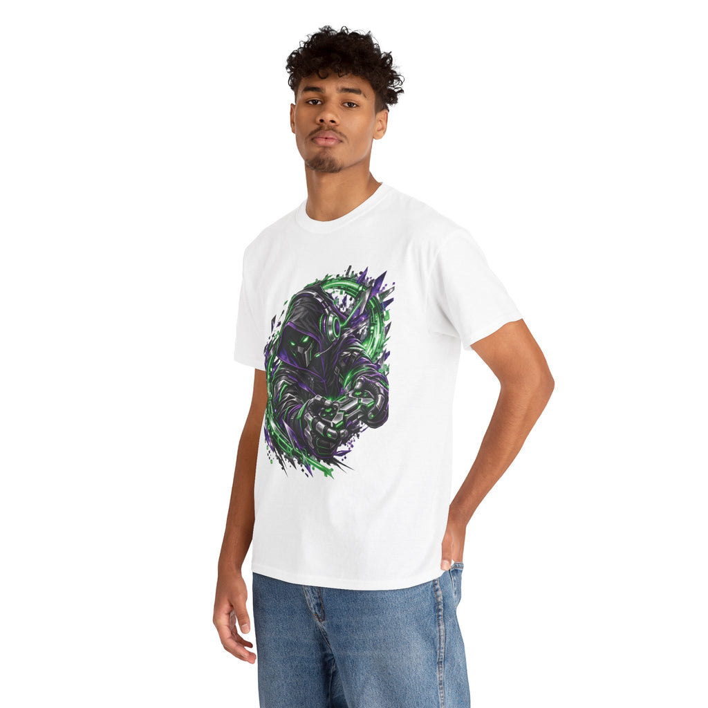 Dark Fantasy Samurai Warrior Video Game T-Shirt