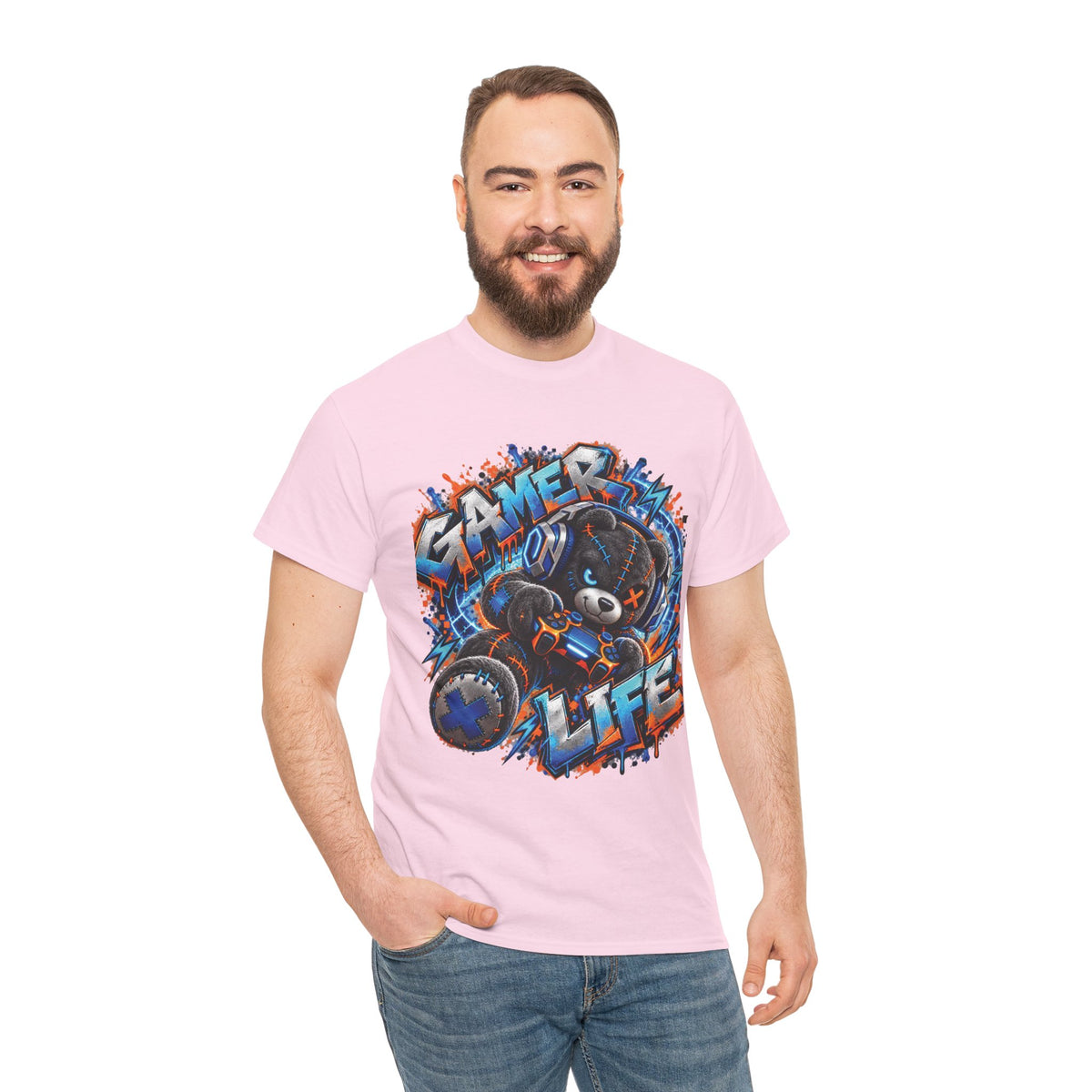 Gamer for Life Graphic T-Shirt