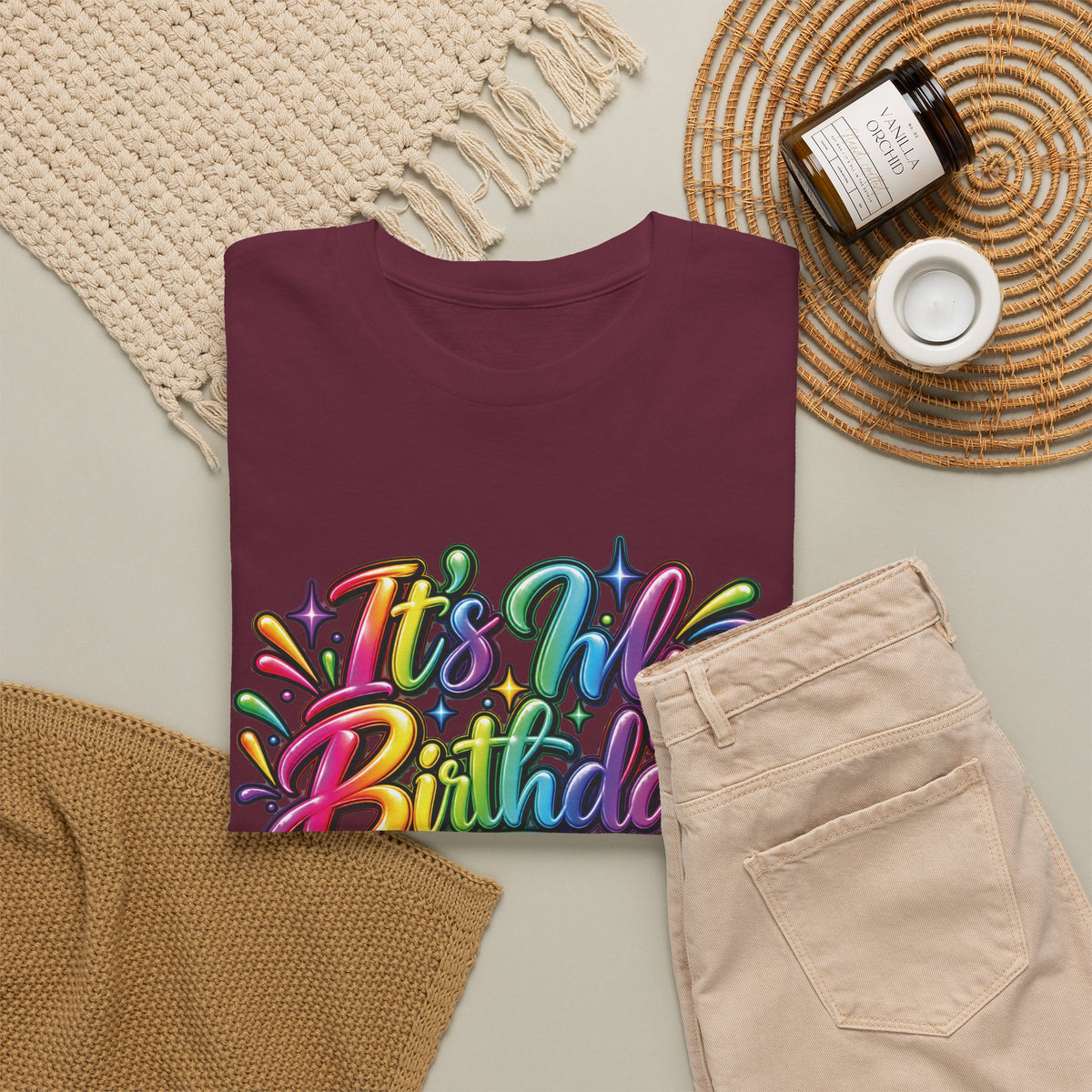 It’s My Birthday Colorful Celebration T-Shirt