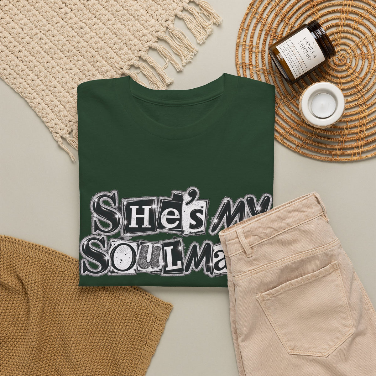 She's My Soulmate Couples T-Shirt